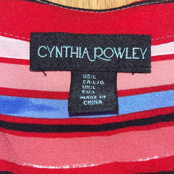 Women’s Striped Blouse - L - Picture 2 of 3